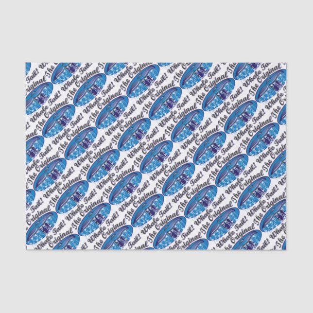 The-Original-Whale-Tail Tissue Paper (Front)