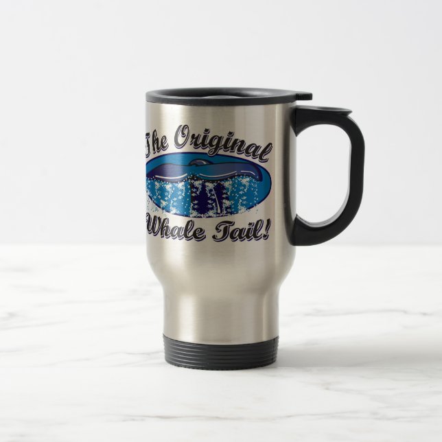 The-Original-Whale-Tail Travel Mug (Right)