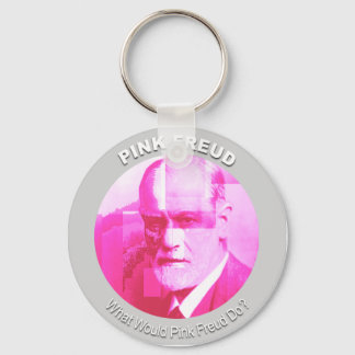 The Original "What Would Pink Freud Do?" Keychain