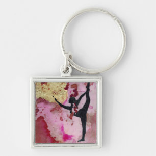 The Original Yoga Girl KeyChain