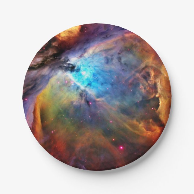 The Orion Nebula Paper Plate (Front)