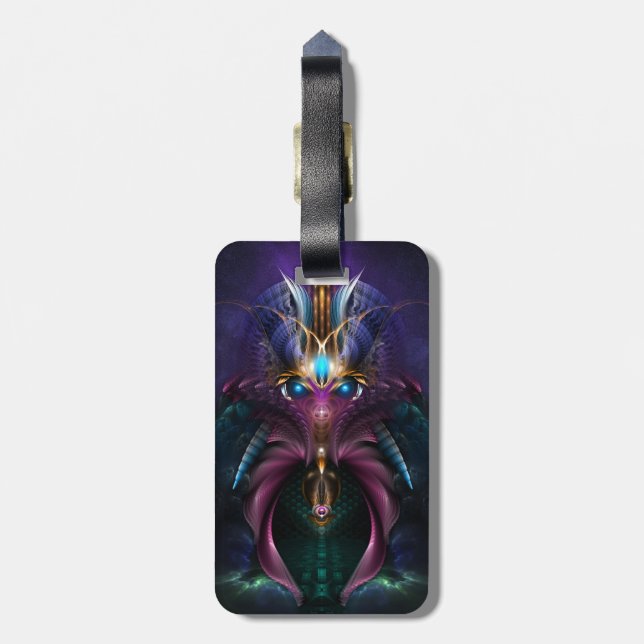 The Orkolon Luggage Tag (Back Vertical)