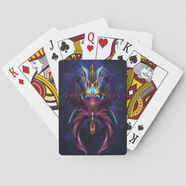 The Orkolon Starfield Playing Cards (Back)