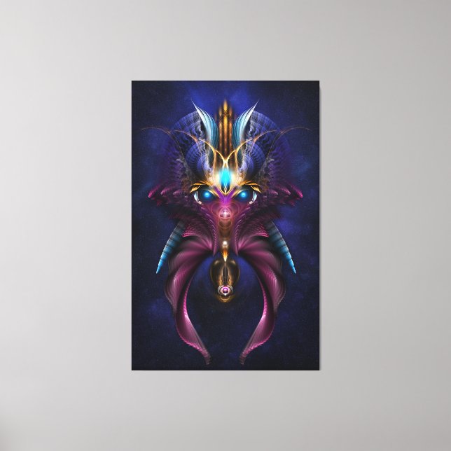 The Orkolon Starfield Stretched Wrapped Canvas (Front)