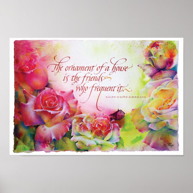 The Ornament of a House, Print, 17 x 11.5 Poster (Front)