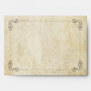 The Ornate Flourish Vintage Wedding Collection Envelope