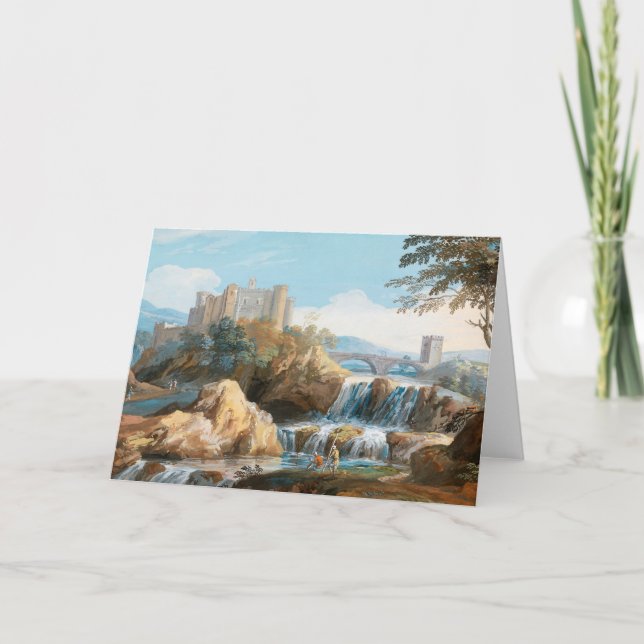 The Orsini Castle | Giovanni Battista Busiri Card (Front)