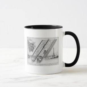 The Otis Elevator in the Eiffel Tower Mug