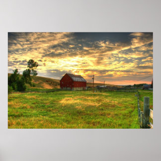 The Otter Creek Barn Poster