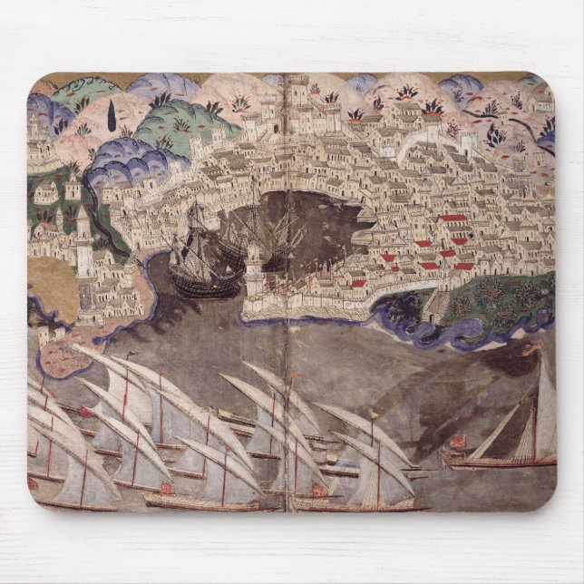The Ottoman Fleet Mouse Pad (Front)