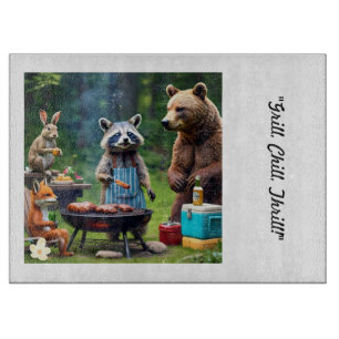 "The Outdoor Feast" Cutting Board
