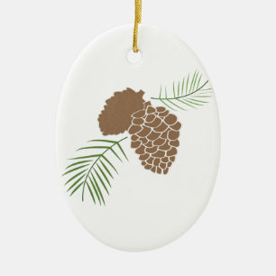 The Outdoors Ceramic Ornament