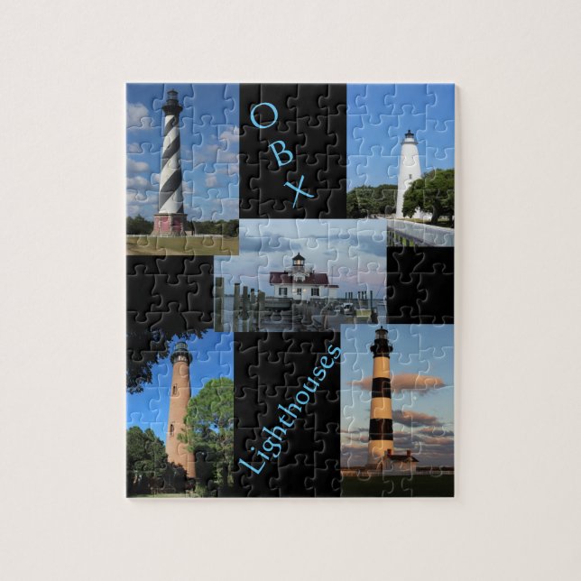 The Outer Banks Lighthouses Jigsaw Puzzle (Vertical)