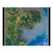 The Outer Banks North Carolina Satellite Poster