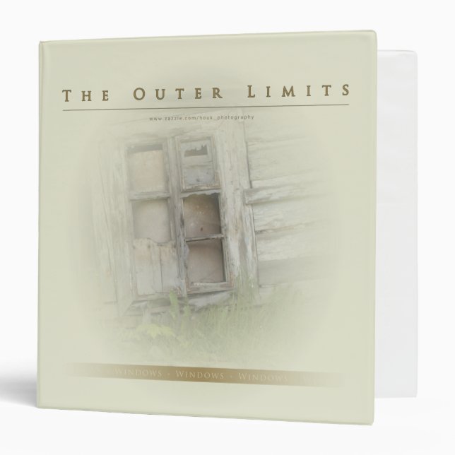 The Outer Limits: Windows - Binder (Front/Inside)