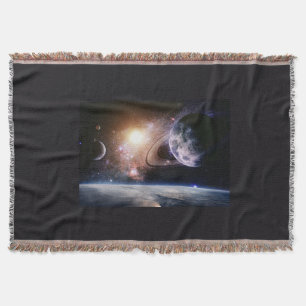 THE OUTER SPACE THROW BLANKET