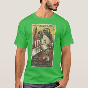The Outer Worlds Titus Androidicus Poster T-Shirt