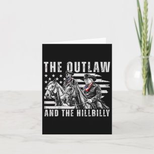 The Outlaw And The Hillbilly Trump Jd Vance Us Fla Card