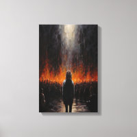 The Outsider: Dramatic Abstract Art