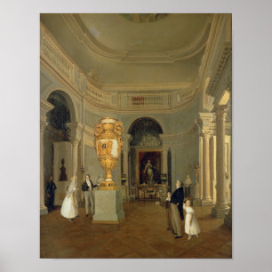 The Oval Hall of the Old Hermitage, St Poster