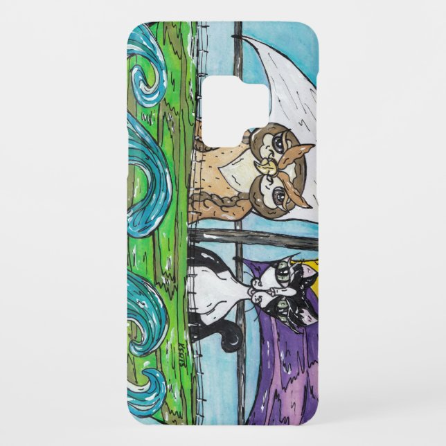 The Owl and the Pussycat Case-Mate Samsung Galaxy Case (Back)