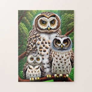 The Owl Family Jigsaw Puzzle