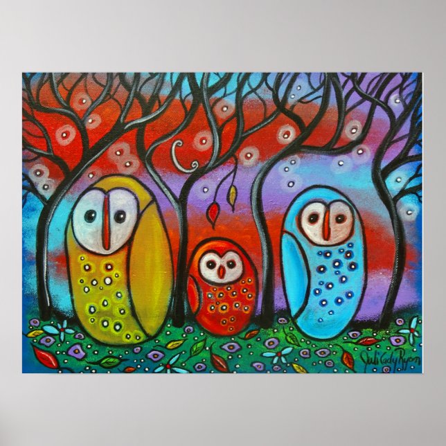 The Owl Family Poster (Front)