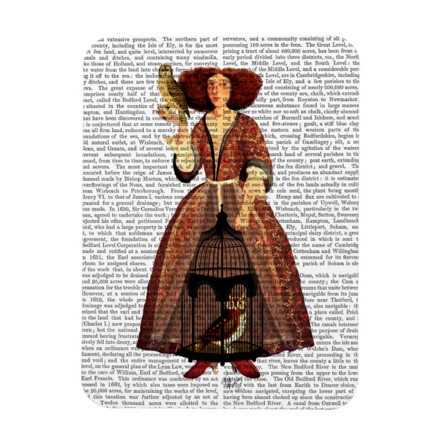 The Owl Lady Magnet (Vertical)