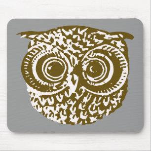 The owl mouse pad