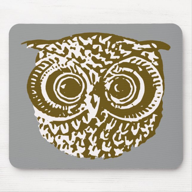 The owl mouse pad (Front)