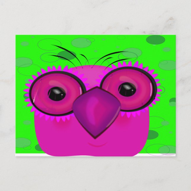 The Owl Postcard (Front)