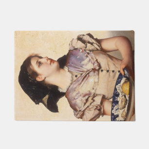 The Oyster Girl (by Karl Gussow) Doormat