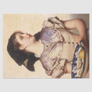 The Oyster Girl (by Karl Gussow) Tissue Paper