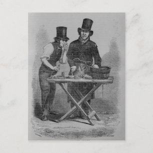The Oyster Stall Postcard