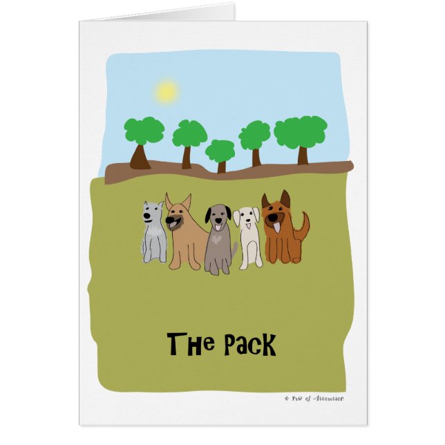 The Pack Dogs - Paw of Attraction (Front)