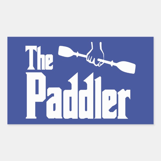 The Paddler Sticker (Front)