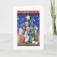 "The Pageant" Christmas Card