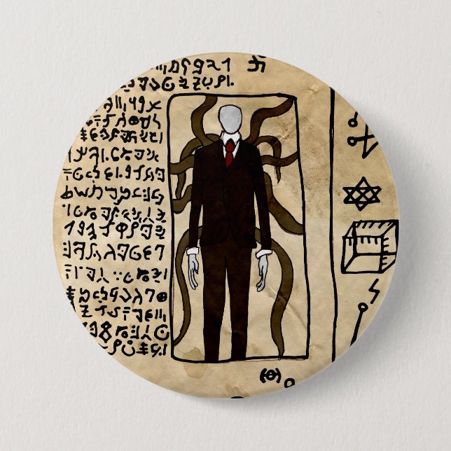 The Pages of the Necronomicon 3 Inch Round Button (Front)