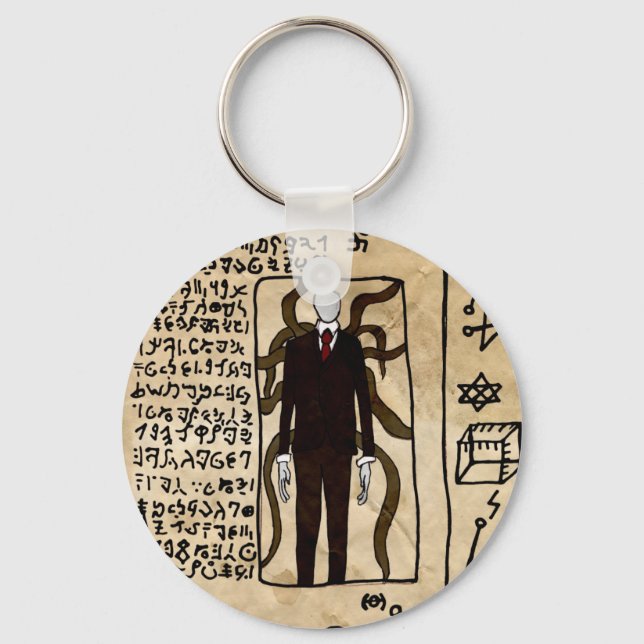 The Pages of the Necronomicon Keychain (Front)