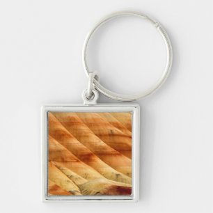 The Painted Hills In The John Day Fossil Beds 2 Keychain