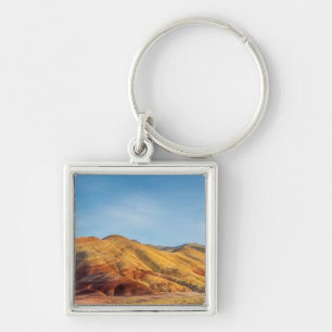 The Painted Hills In The John Day Fossil Beds Keychain
