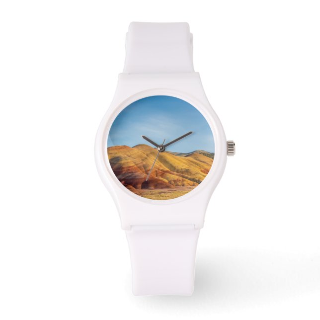 The Painted Hills In The John Day Fossil Beds Watch (Front)