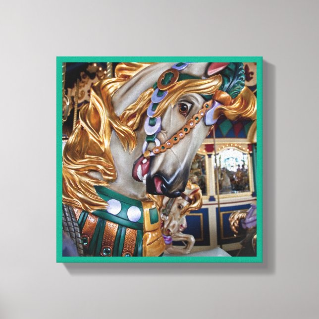 The Painted Horse 5 Canvas Print (Front)