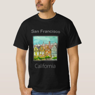 The Painted Ladies, San Francisco, California T-Shirt