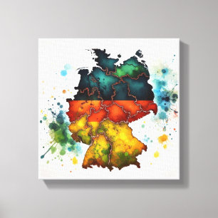 the painted pact canvas print