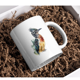 The Painted Runner, Watercolor Roadrunner Coffee Mug