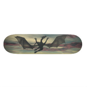 The Painted Skies Skateboard