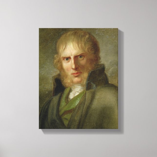 The Painter Caspar David Friedrich Canvas Print (Front)