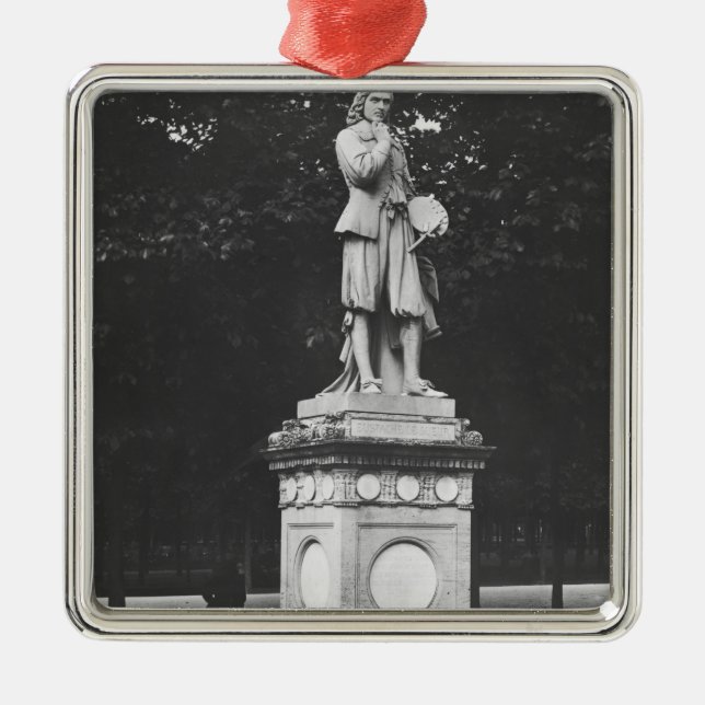 The painter Eustache Le Sueur, 1853 Metal Ornament (Front)