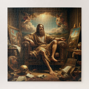The painter jigsaw puzzle